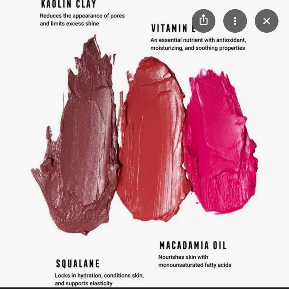 Bossy GRIT Cream Blush — Vibrant Hot Pink